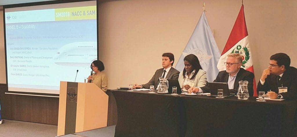 Delegación del IDAC-ASCA participa en simposio regional de la OACI sobre seguridad operacional -1