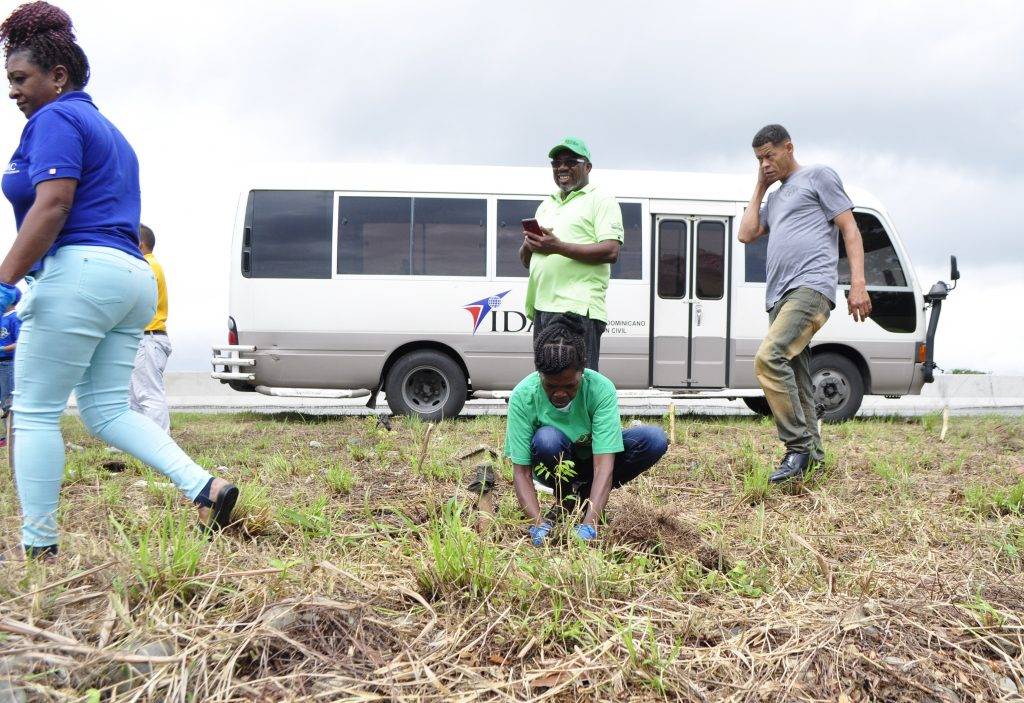 Personal en pleno del IDAC en exitosa jornada de reforestación 2