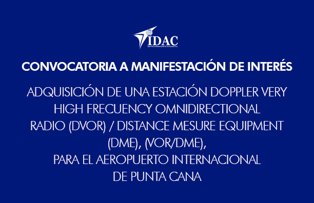 Convocatoria: Manifestación de interés IDAC