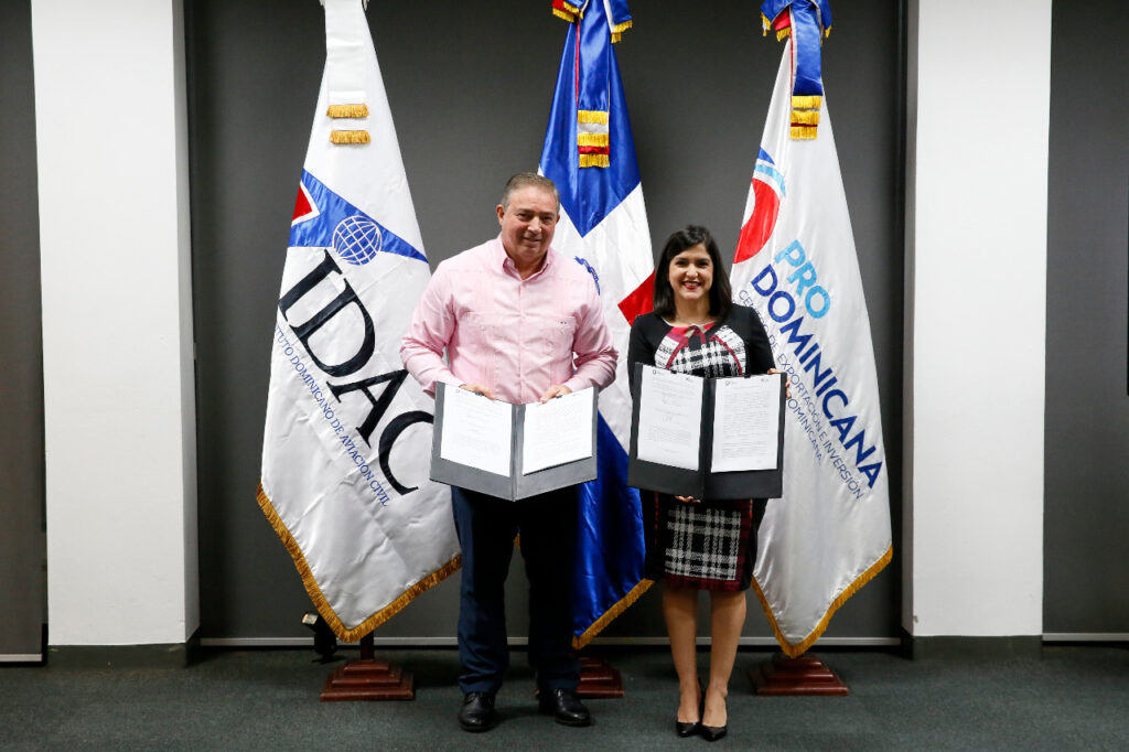 Idac and ProDominicana agree to implement single window in aeronautical procedures