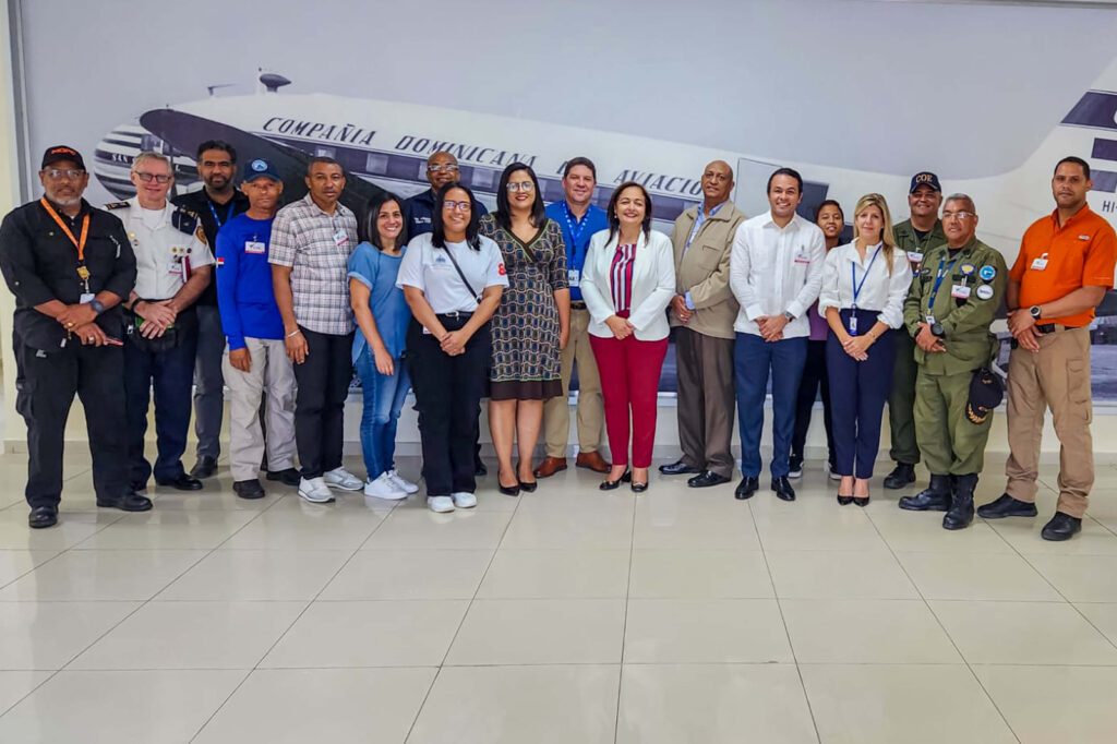 Enlaces del Coe visitan complejo aeronáutico del Idac en interés de mejorar coordinación ante posibles contingencias 2