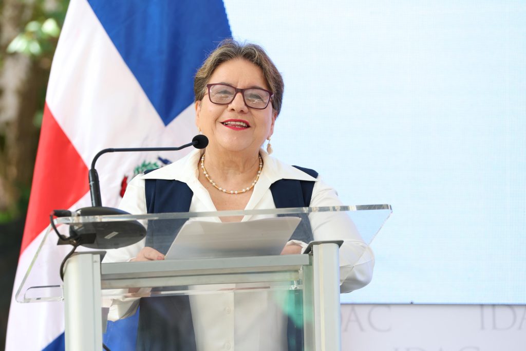 Gloria Ceballos, Directora del Instituto Dominicano de Meteorología; Indomet.