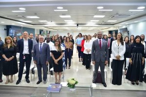 Flabia Berroa, Oficial de cumplimiento de la institución y demás miembros del sector del Compliance en el país