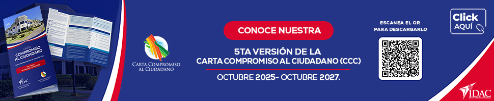 5ta versión de la Carta Compromiso al Ciudadano del IDAC