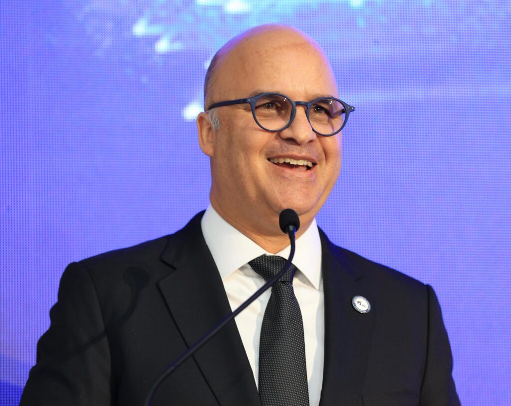 Igor Rodríguez Durán, director general del IDAC durante su discurso central.